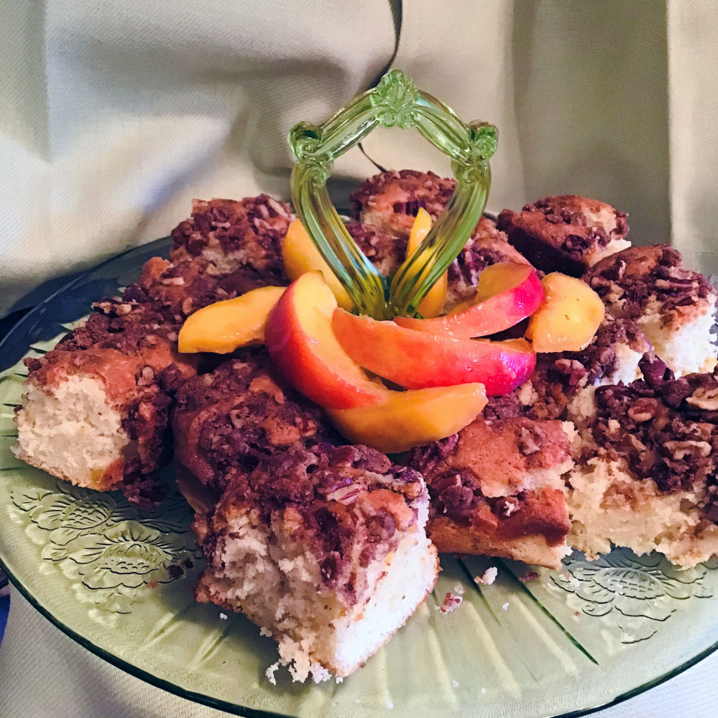 Peach Coffee Cake
